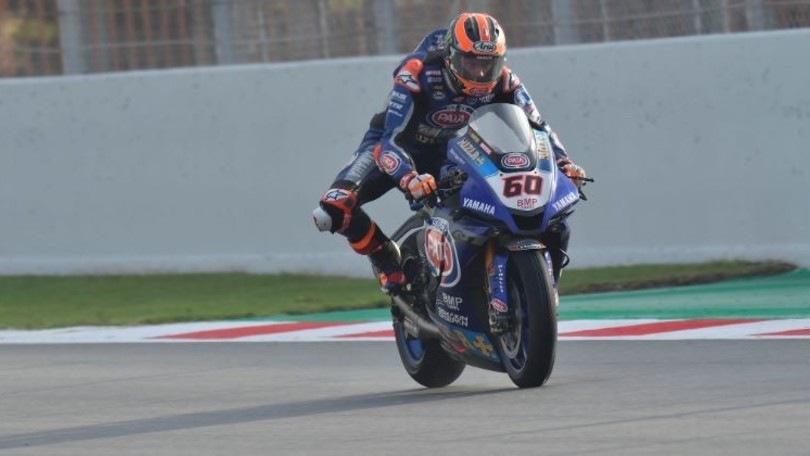 SBK Catalunya: Van Der Mark vince e dedica la Superpole Race a Razgatlioglu