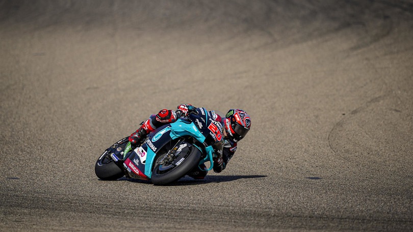 MotoGP, Quartararo: “Problemi di pressione, è stato come guidare sull’acqua”