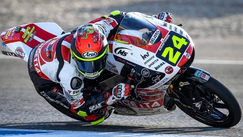 Moto3, la Honda di Tatsuki Suzuki al Sant’Orsola per i pazienti più piccoli