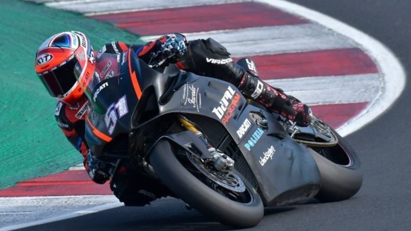 Test Misano: con la Ducati del CIV, Pirro meglio che con la SBK