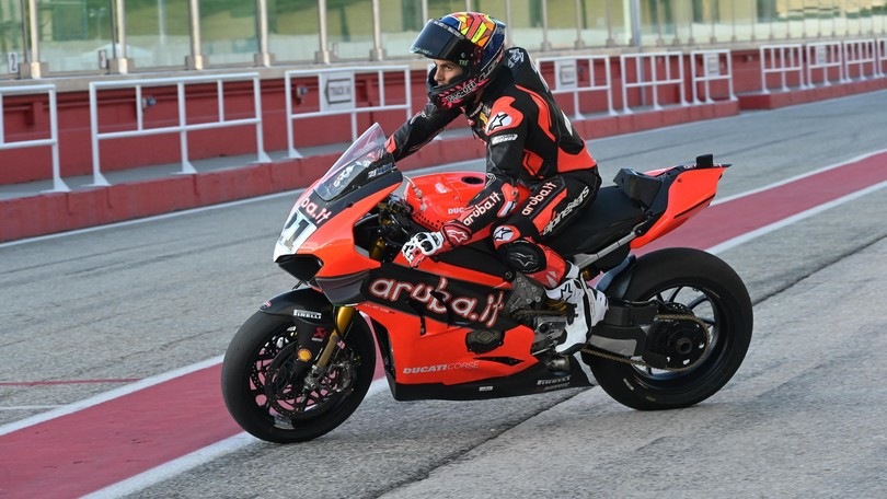 SBK test Misano, Rinaldi: “Siamo veloci su giro secco e passo gara”