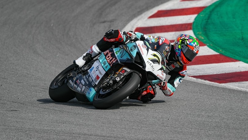 SBK test Barcellona, Davies: “Il primo approccio mi ha sorpreso”
