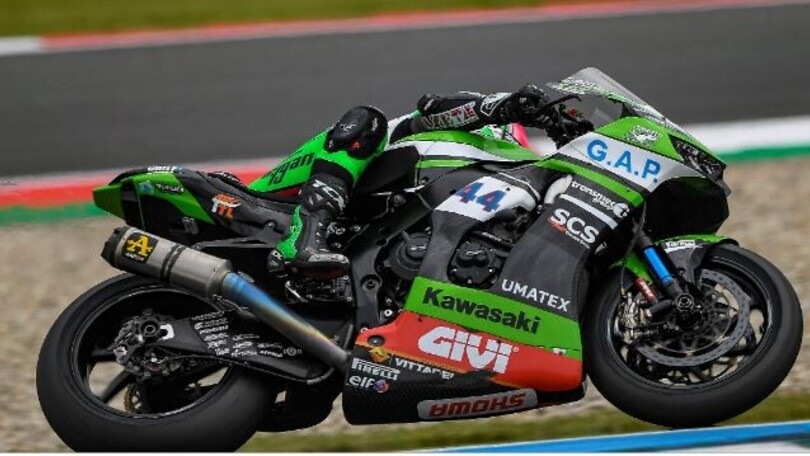 SBK Assen: weekend finito per Mahias, fratturato allo scafoide destro