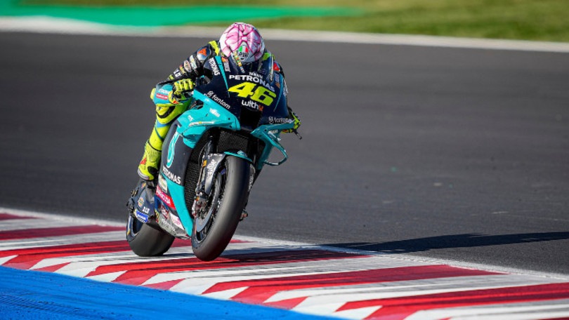 MotoGP Austin, Rossi dopo le prove: “Lenti sia sull'asciutto che sul bagnato”