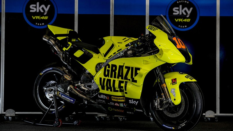 MotoGP, un omaggio a Valentino Rossi per l'ultimo GP in Italia