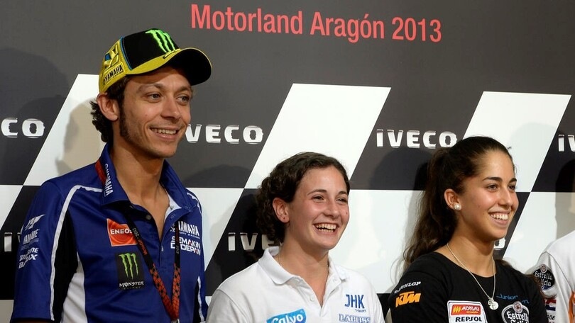 MotoGP, Maria Herrera rende onore a Rossi: “Grazie per darci motivazione”