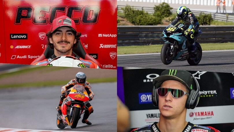 MotoGP 2021: Bagnaia e Quartararo al top, flop per Honda e Petronas