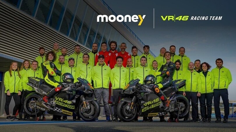 Valentino Rossi e Mooney, una partnership che va oltre le moto