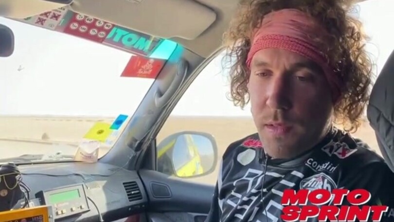 Dakar, ritiro per Paolo Lucci nell'ottava tappa: “La moto si è fermata”