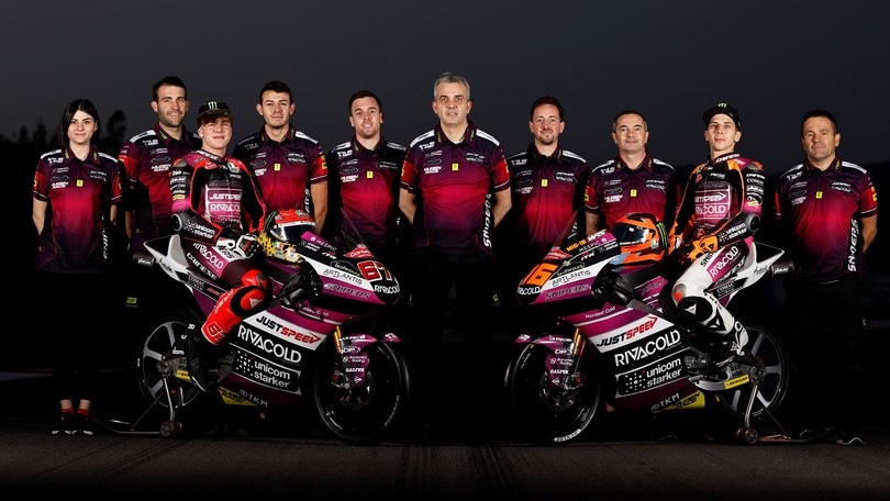 Moto3, Snipers presenta le moto 2022 di Migno e Surra
