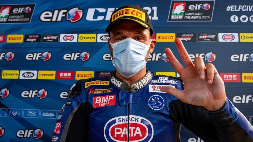 Un 2022 ricco di impegni per Canepa: “Farò i primi tre round del CIV SBK”