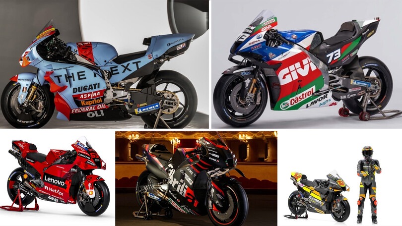 MotoGP, la moto più bella del 2022? Le italiane sbaragliano la concorrenza