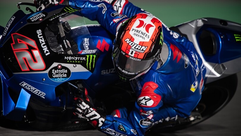 MotoGP Qatar, Rins: “Con i problemi all’anteriore ho preferito non rischiare”