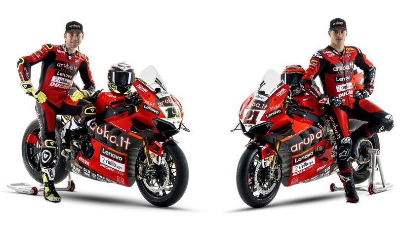 SBK, Ducati: Bautista e Rinaldi pronti a vivere un 2022 da protagonisti