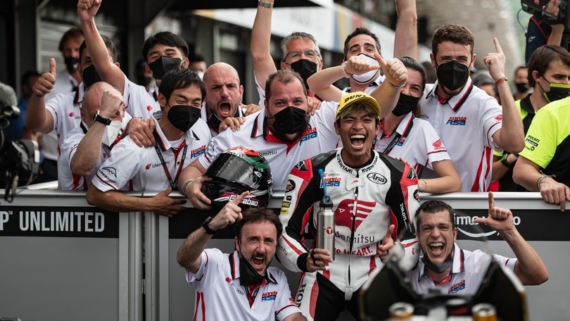 Moto2: c'è anche l'Italia dietro al trionfo di Chantra a Mandalika