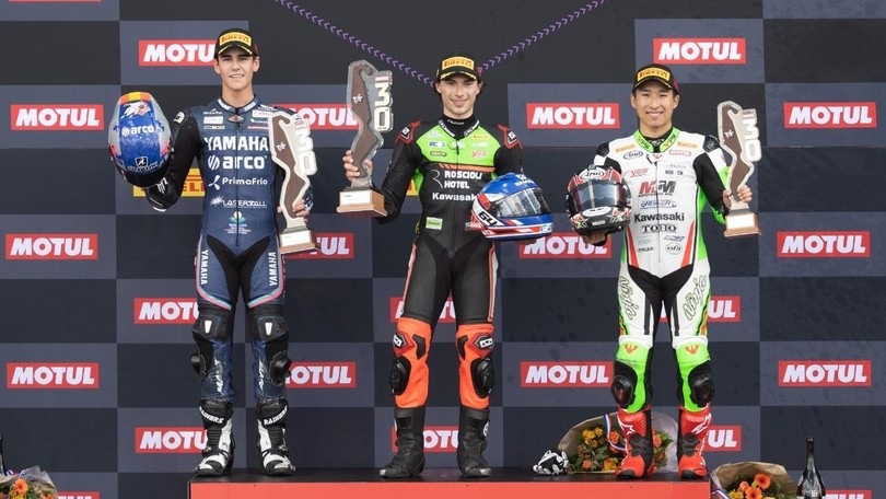 SSP300, Assen: De Cancellis vince in volata una Gara 2 di gruppo
