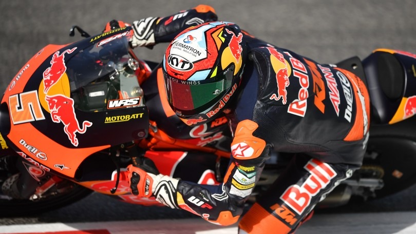Moto3, GP Italia: Masia il più veloce delle FP2, paura per Sasaki