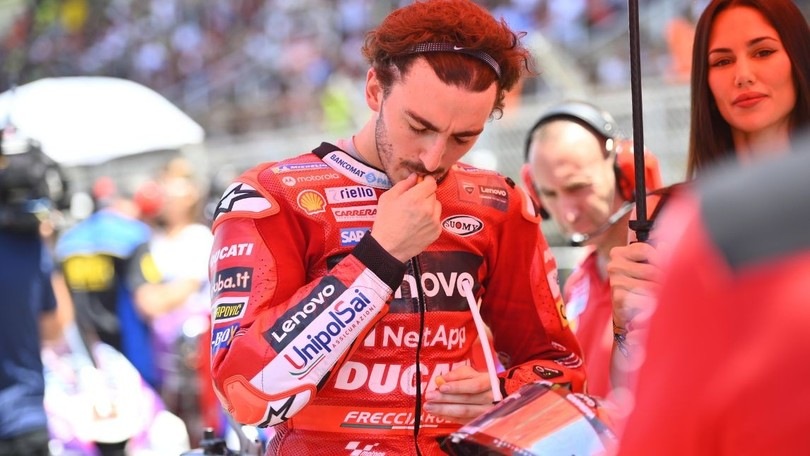 MotoGP, Bagnaia: “Nakagami fa queste cose, oggi ha spento il cervello”