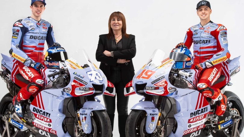 MotoGP: Il Team Gresini toglie i veli alla sua Ducati 2023