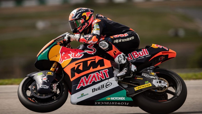 Moto2 Test Portimao: Acosta chiude il test in vetta, Arbolino vicino ai primi