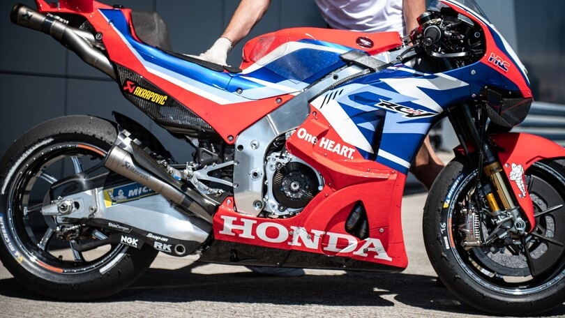 MotoGP test Jerez: ecco il telaio Kalex per la Honda RC213V