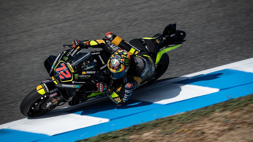 MotoGP Test Jerez, svetta Bezzecchi a fine giornata. Terzo Quartararo e 6° Bagnaia