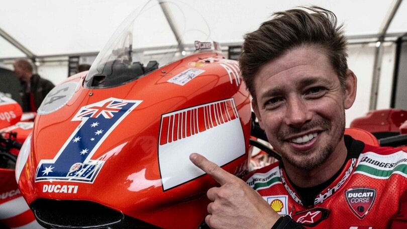 MotoGP, Casey Stoner torna in sella alla Ducati a Goodwood