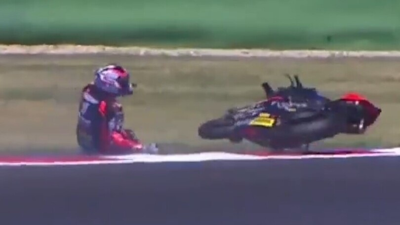 CIV SBK, a Misano Michele Pirro cade in Gara 2
