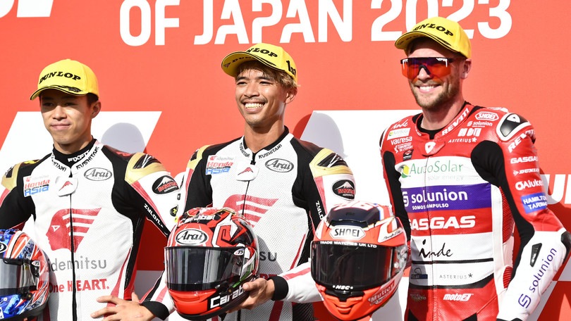 Qualifiche Moto2: pole position per Chantra in Giappone davanti a Ogura