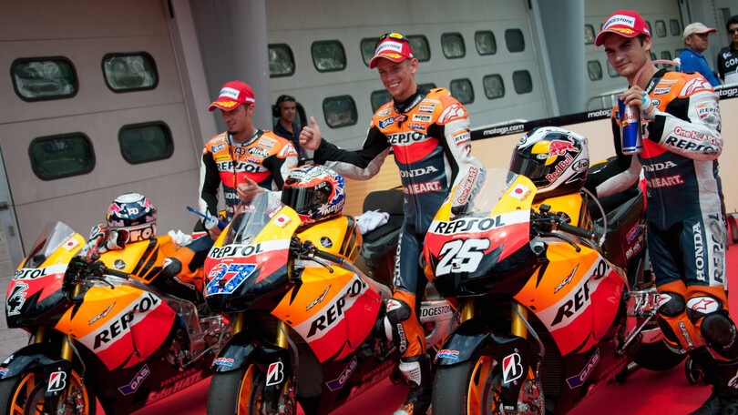 Sepang 2011: una prima fila tutta Honda Repsol, dal dominio all’abisso