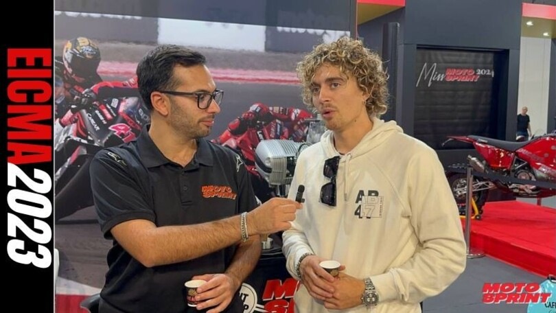 Bassani: "Sarei stato scemo a non scegliere Kawasaki" | Eicma 2023