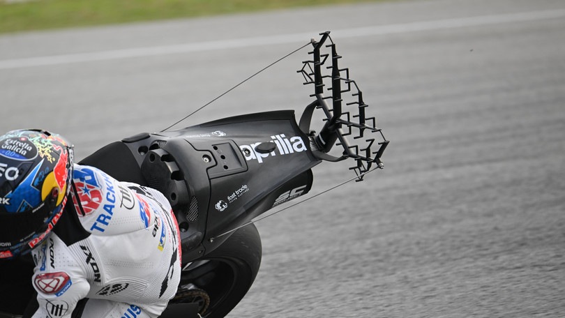Cosa sono e come funzionano gli Aero Rakes visti sull’Aprilia di Oliveira