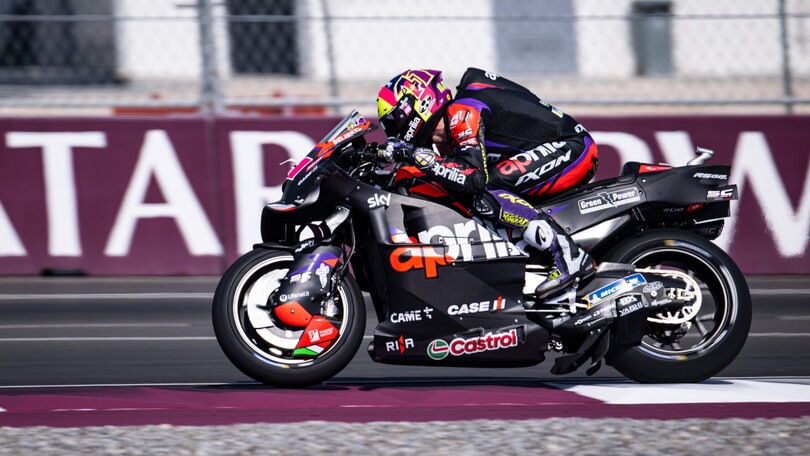 MotoGP, in Aprilia luci e ombre in Qatar. Il riscatto in Portogallo
