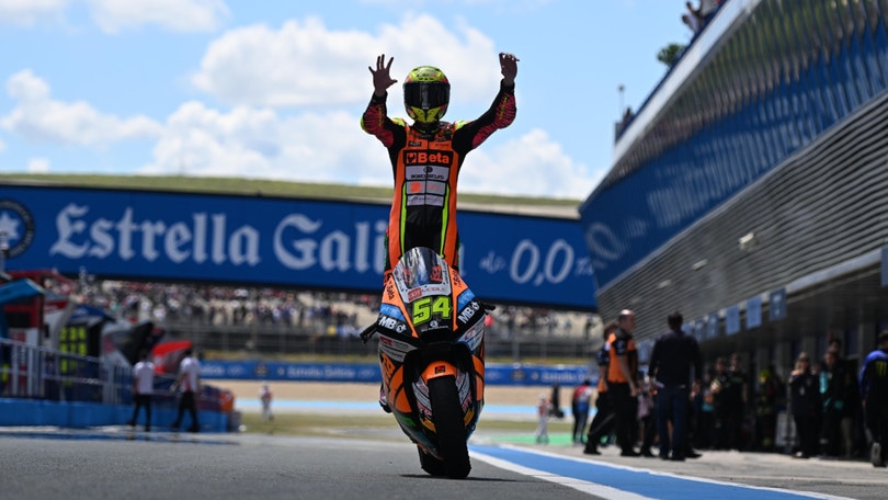 Moto2, risultati GP Spagna: Fermin Aldeguer in fuga per la vittoria a Jerez