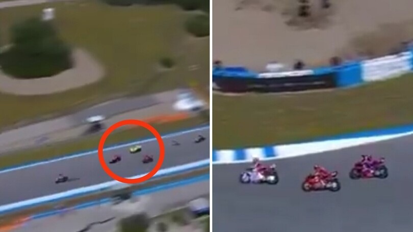 MotoGP: Bagnaia, doppio sorpasso all'esterno da urlo a Jerez