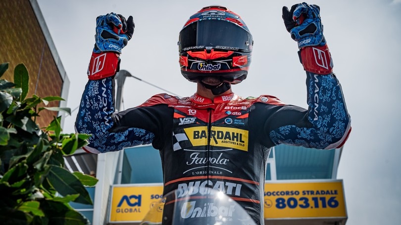CIV SBK, Vallelunga: Pirro vince anche Gara 2, Delbianco 8° con caduta