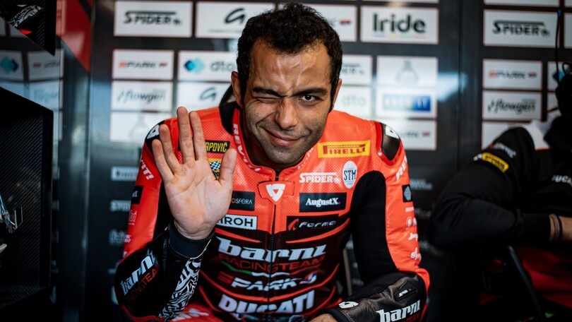 SBK, Petrucci scherza dopo i test: “Pensavo di non essere più capace”