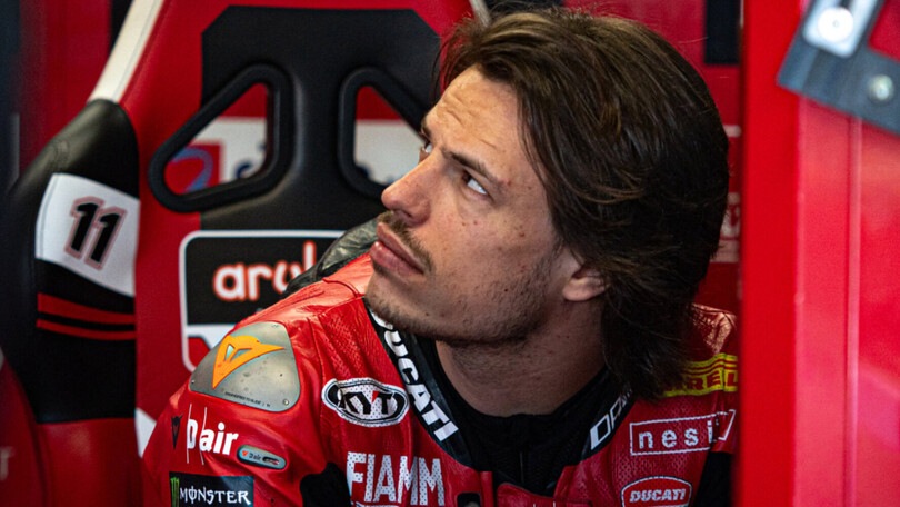 SBK Misano, Bulega: "Pressione? Non mi sento nella posizione tale da avvertirla"