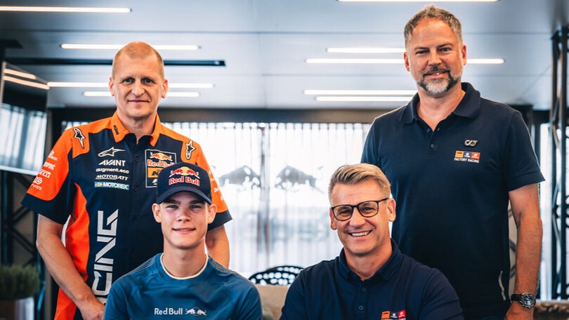 Moto2, arriva Collin Veijer con il team Ajo