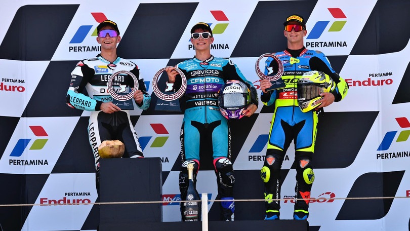 Moto3, GP Indonesia risultati: Alonso trionfa, Lunetta scatenato quinto