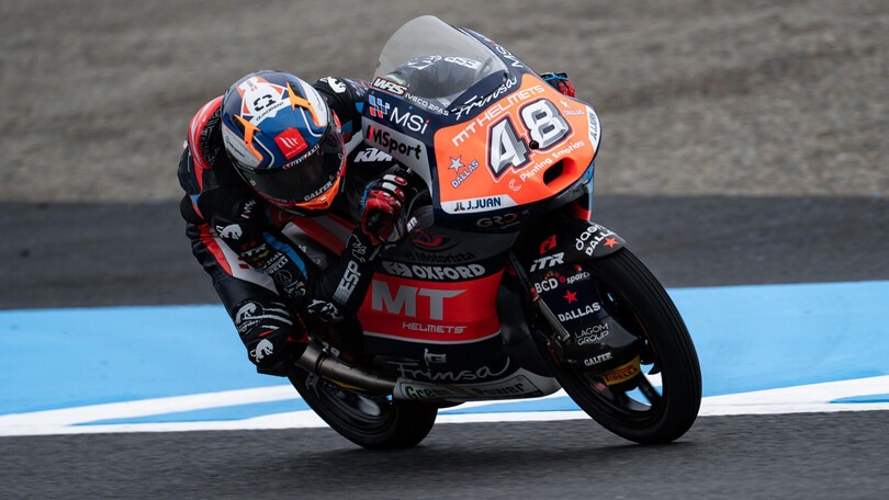 Moto3, risultati delle P1 del GP del Giappone 2024: Ortolà leader, 3° Alonso