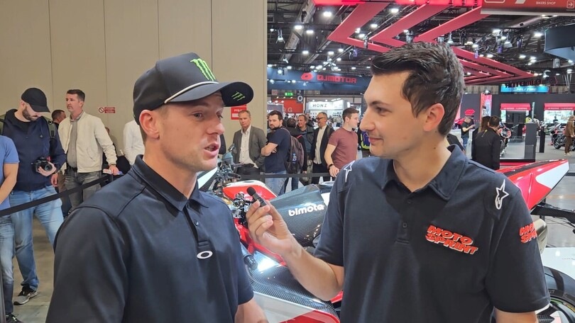SBK, Lowes: “La nuova Bimota? Una vera moto da corsa” | EICMA 2024