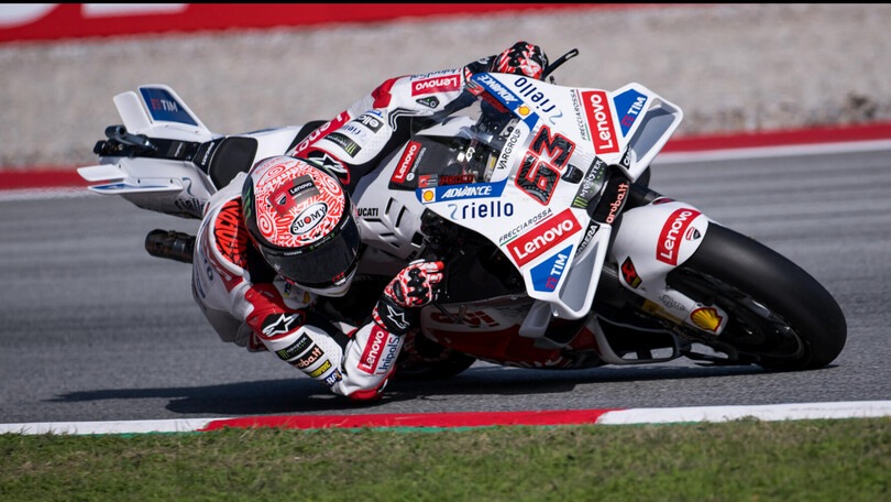 MotoGP Test Barcellona, Bagnaia: “Sulla GP25 ho avuto le stesse sensazioni di Marc”