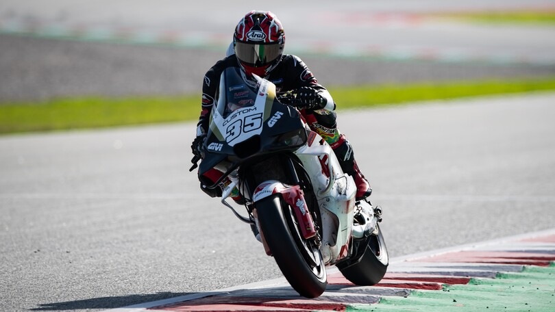 Chantra “scioccato” dalla potenza della MotoGP nei test di Barcellona