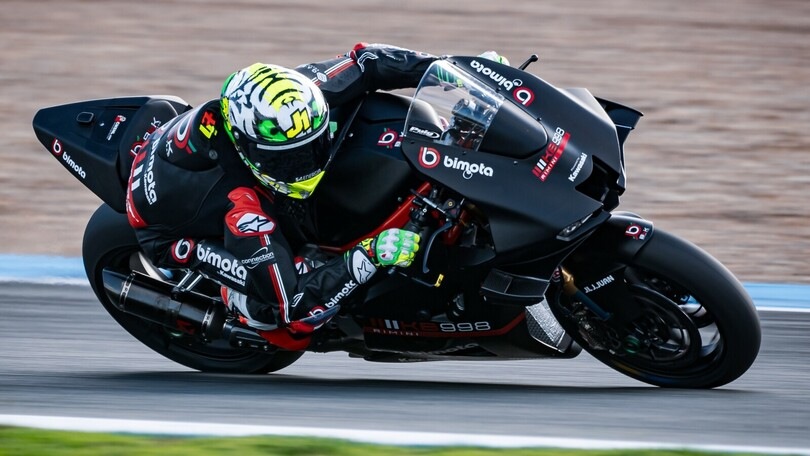 SBK, test Jerez: vola la Bimota con Lowes e Bassani, le MotoGP inseguono