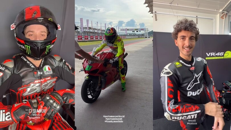 La VR46 Riders Academy in pista in Indonesia: le foto