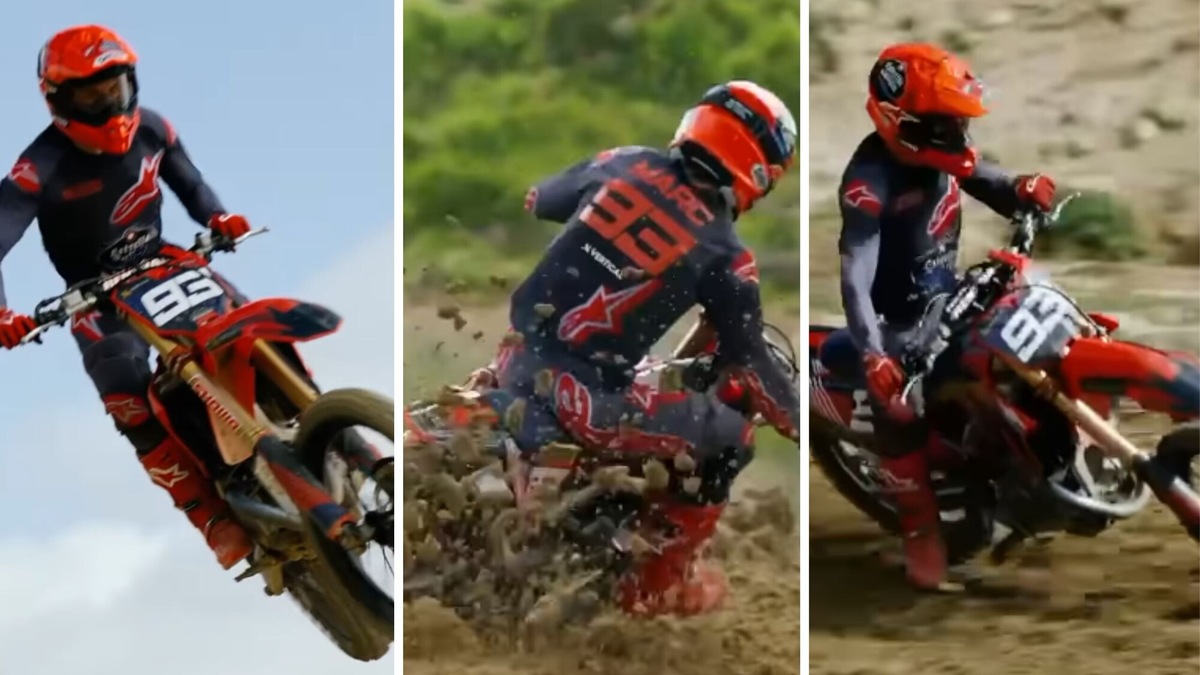MotoGP, Marc Marquez non si ferma: subito un allenamento sulla moto da cross
