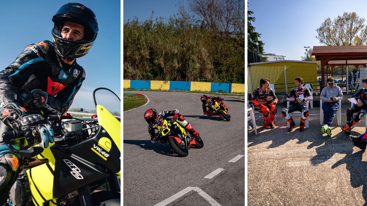 MotoGP, Pecco Bagnaia, Vietti e Bulega in pista insieme prima del Qatar e Assen
