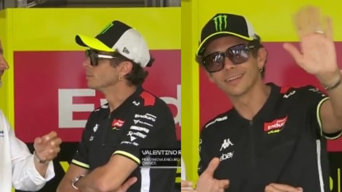 MotoGP, Valentino Rossi presente ai box in Qatar