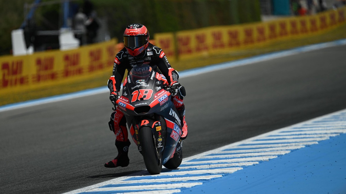Moto2 Jerez: Manuel Gonzalez replica e comanda, decimo Celestino Vietti